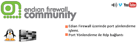 Endian Firewall üzerinde Port Yönlendirme 1