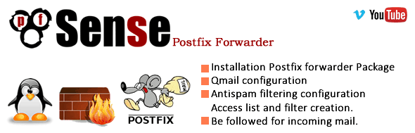 Pfsense Postfix Forwarder installation and Configuration 1
