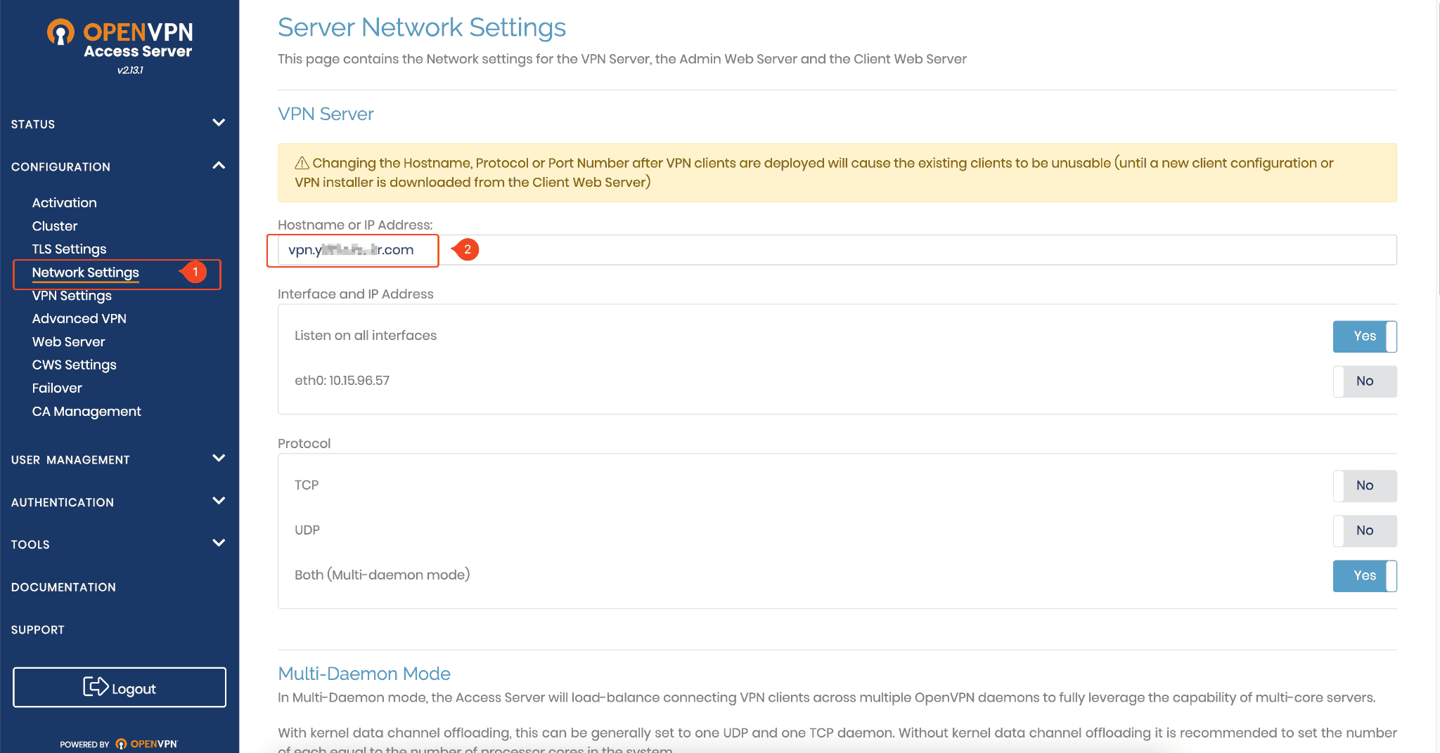 AWS üzerine OpenVpn Kurulumu 25