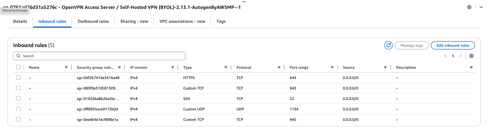 AWS üzerine OpenVpn Kurulumu 9
